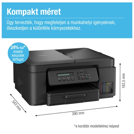 Brother DCP-T730DW többfunkciós színes tintatartályos nyomtató, 3-in-1, Wi-Fi + USB