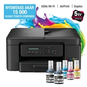 Brother DCP-T730DW többfunkciós színes tintatartályos nyomtató, 3-in-1, Wi-Fi + USB
