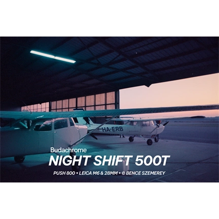 Budachrome NIGHTSHIFT (ISO 500 • TUNGSTEN • 36 EXP)
