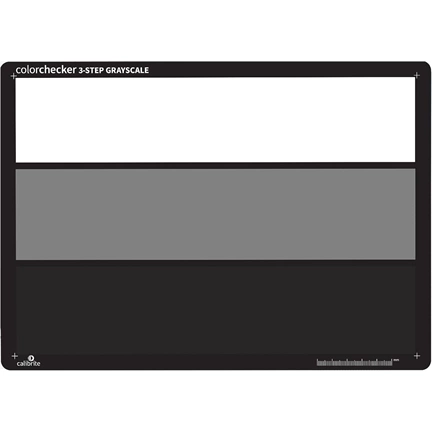 Calibrite ColorChecker 3-Step Grayscale CCGS háromlépcsős szürkeskála-kártya
