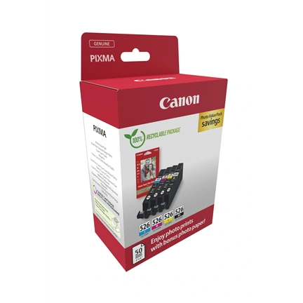 CANON CLI-526 C/M/Y/BK Photo Value