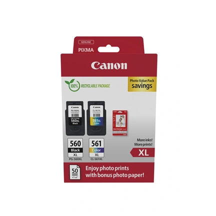 CANON PG-560XL/CL-561XL BK+C/M/Y Photo Value