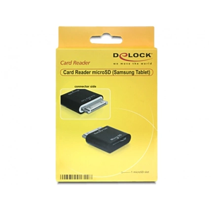 CARD READER DELOCK Samsung tablethez microSD kártyaolvasó (91722)