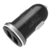 CAR CHARGER Silicon Power CC102P  - 2.1A (10.5W) DUAL USB, Fekete