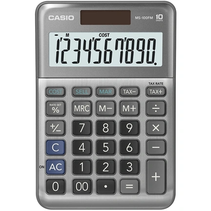 CASIO MS-100 FM asztali számológép