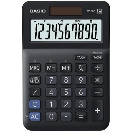 CASIO MS-10 F asztali számológép