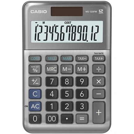 CASIO MS-120 FM asztali számológép