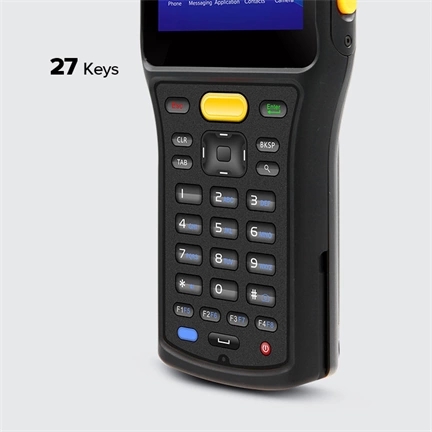 Chainway C61 RFID/UHF olvasó és ipari adatgyűjtő – 4.0" 800×480, IP65, 4GB/64GB, 4G, Wi-Fi 6
