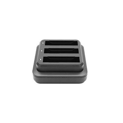 CHAINWAY R5 KIEG R5 akkumulátortöltő bölcső, max. 3 slot, csak akkut tölt, DCPWR-12V2A-XX adapterrel használható