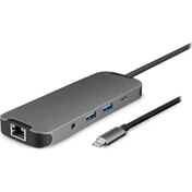 CHIEFTEC 9-in-1 USB-C Docking Station aluminium / plastic
