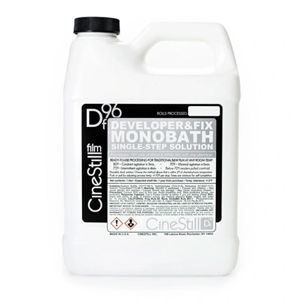 CINESTILL Df96 “Developer&Fix” Fekete-Fehér Monobath Egylépéses 1000 ml-es Oldat – Folyékony Koncentrátum