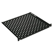 CONTEG polc 19" fix 250mm 20kg-ig 1U