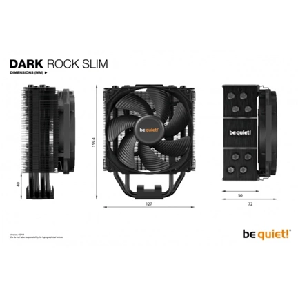 COOLER Be quiet! Dark Rock Slim