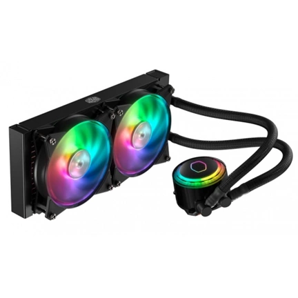 COOLER CoolerMaster MasterLiquid ML240R RGB Vízhűtés/univerzális