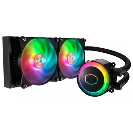 COOLER CoolerMaster MasterLiquid ML240R RGB Vízhűtés/univerzális