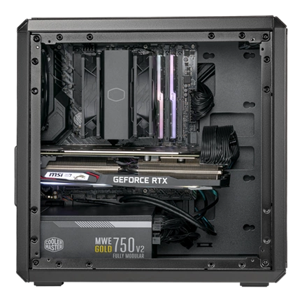 COOLER MASTER MasterBox Q300L V2 TG - black