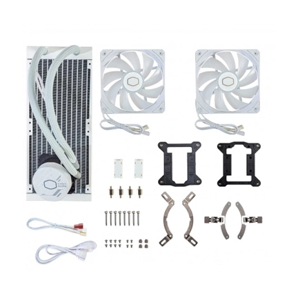COOLER MASTER MasterLiquid 240L Core ARGB White Edition