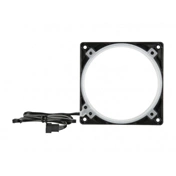 COOLER PHANTEKS Halos Lux rács 14cm RGB LED alu fekete
