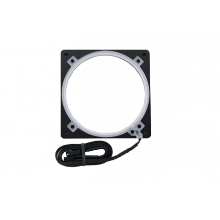 COOLER PHANTEKS Halos Lux rács 14cm RGB LED alu fekete
