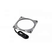 COOLER PHANTEKS Halos Lux rács 14cm RGB LED alu szürke