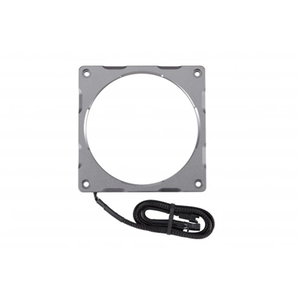 COOLER PHANTEKS Halos Lux rács 14cm RGB LED alu szürke