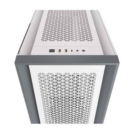 CORSAIR 5000D AIRFLOW Tempered Glass Mid-Tower ATX PC Case White