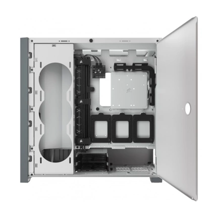 CORSAIR 5000D AIRFLOW Tempered Glass Mid-Tower ATX PC Case White