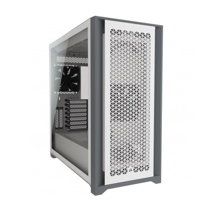 CORSAIR 5000D AIRFLOW Tempered Glass Mid-Tower ATX PC Case White