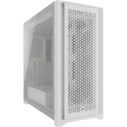 CORSAIR 5000D Core Airflow Tempered Glass White