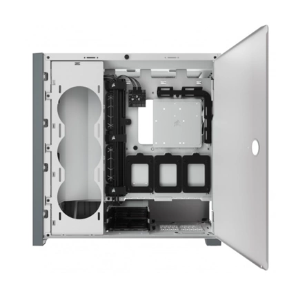 CORSAIR 5000D Tempered Glass Mid-Tower ATX PC Case White CORSAIR 5000D Tempered Glass Mid-Tower ATX PC Case White