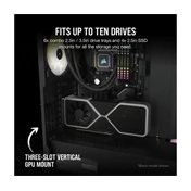 CORSAIR 7000D AIRFLOW Full Tower ATX PC Case - White