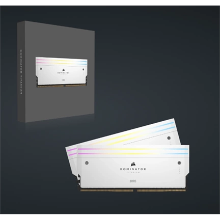 CORSAIR Dominator Titanium RGB DDR5 6000MHz CL30 3