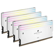 CORSAIR Dominator Titanium RGB DDR5 6000MHz CL36 64GB Kit4 Intel XMP White