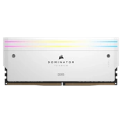 CORSAIR Dominator Titanium RGB DDR5 6000MHz CL36 64GB Kit4 Intel XMP White