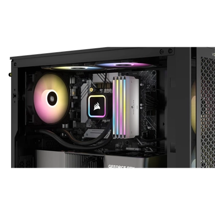 CORSAIR Dominator Titanium RGB DDR5 6000MHz CL36 64GB Kit4 Intel XMP White