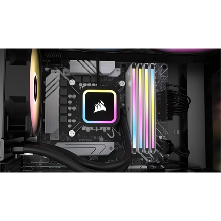 CORSAIR Dominator Titanium RGB DDR5 6000MHz CL36 64GB Kit4 Intel XMP White
