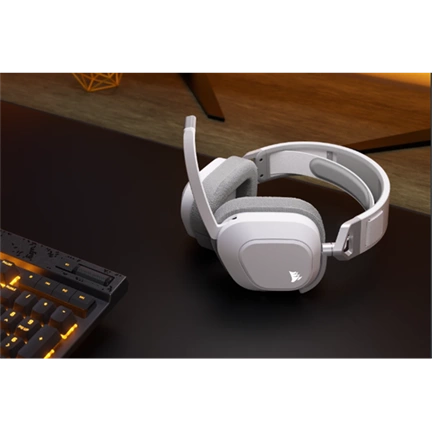 CORSAIR HS80 Max Wireless Gaming Headset - White