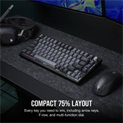 CORSAIR K65 Plus vezeték nélküli mechnaikus Gamer billentyűzet