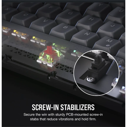CORSAIR K65 Plus vezeték nélküli mechnaikus Gamer billentyűzet