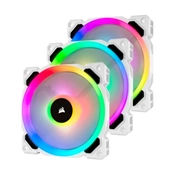 CORSAIR LL120 Dual Light Loop White RGB LED PWM 120mm TriplePack