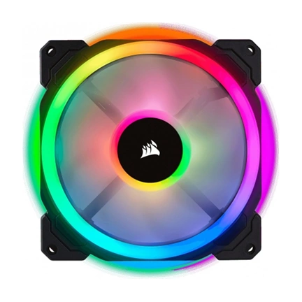 CORSAIR LL140 Dual Light Loop RGB LED PWM 140mm - Twin Pack