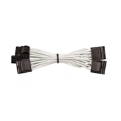 CORSAIR Premium Individually Sleeved Peripheral Cable, Type 4 (Generation 3) - White CORSAIR Premium Individually Sleeved Peripheral Cable, Type 4 (Generation 3) - White