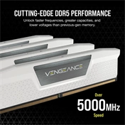 CORSAIR Vengeance DDR5 5600MHz CL40 32GB Kit2 White