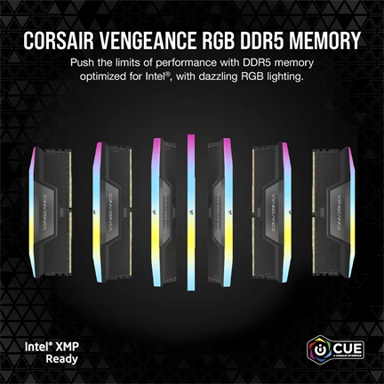 CORSAIR Vengeance RGB DDR5 5200MHz CL30 96GB Kit2 (2x48GB)