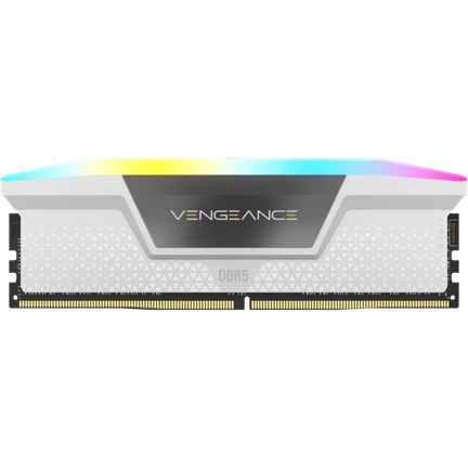 CORSAIR Vengeance RGB DDR5 5200MHz CL40 64GB Kit2 White
