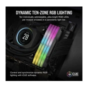 CORSAIR Vengeance RGB DDR5 5600MHz CL40 96GB Kit2 (2x48GB)