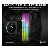 CORSAIR Vengeance RGB DDR5 5600MHz CL40 96GB Kit2 (2x48GB)