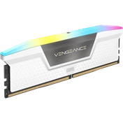 CORSAIR Vengeance RGB DDR5 6000MHz CL30 32GB Kit2 White