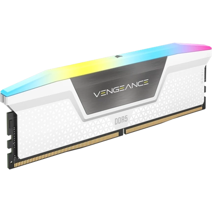 CORSAIR Vengeance RGB DDR5 6000MHz CL30 32GB Kit2 White