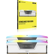 CORSAIR Vengeance RGB DDR5 6000MHz CL30 32GB Kit2 White